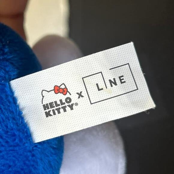 2014 Sanrio Hello Kitty X Line Kitty Cat Plush Stuffed Animal - Picture 4 of 12